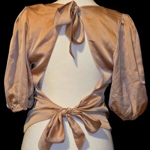 Women's Champagne color blouse